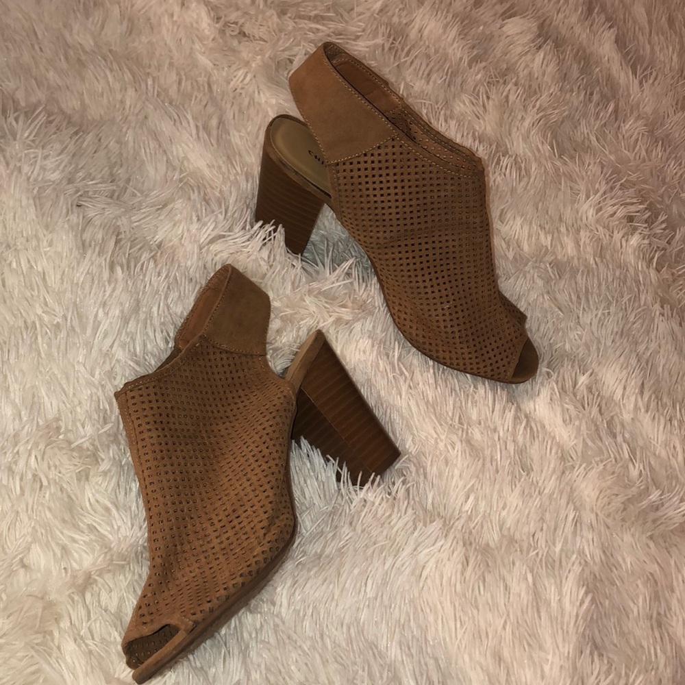 Thick wedge heels
